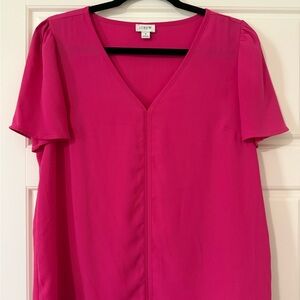 J. Crew Pink Blouse